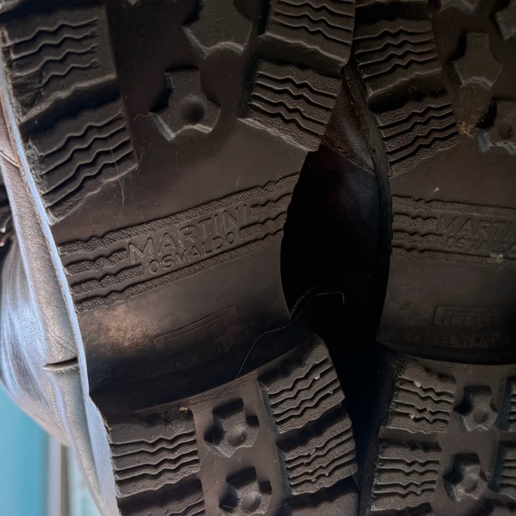 Women’s Martini Osvaldo Lace Up Leather Boots with Pirelli soles - Picture 10 of 13